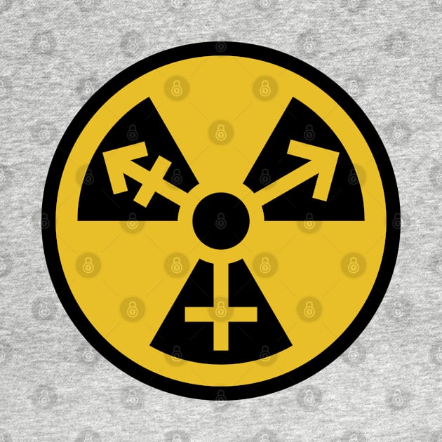 Trans Radiation - Yellow Circle by GenderConcepts